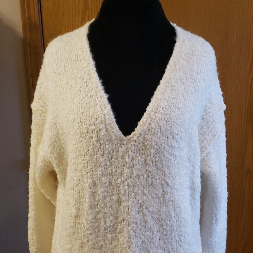 Free people oversized alpaca blend soft sweater
